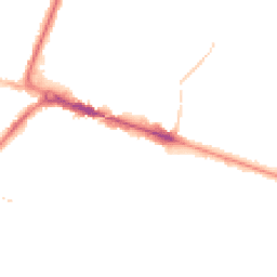 Night-time road noise heatmap for BH13 6BT