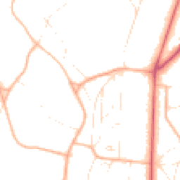 Daytime road noise heatmap for BH13 6DB