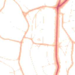 Daytime road noise heatmap for BH13 6DJ