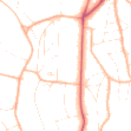 Daytime road noise heatmap for BH13 6EL