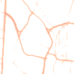 Daytime road noise heatmap for BH13 7BY
