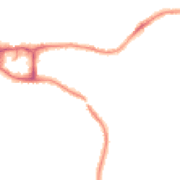 Night-time road noise heatmap for BH14 8AX