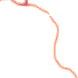 Night-time road noise heatmap for BH14 8DY