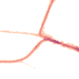 Night-time road noise heatmap for BH14 9AX