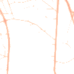 Daytime road noise heatmap for BH14 9QT