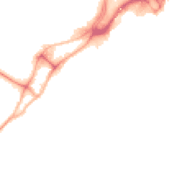 Night-time road noise heatmap for BH15 1AH