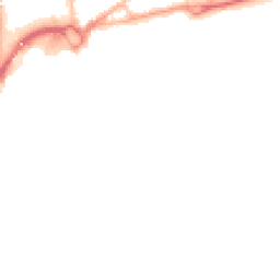 Night-time road noise heatmap for BH15 1EP