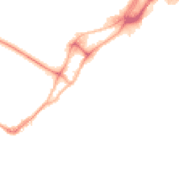 Night-time road noise heatmap for BH15 1NA