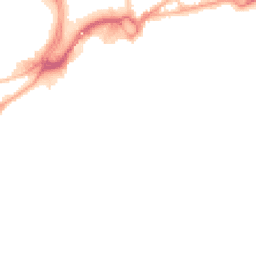Night-time road noise heatmap for BH15 1QS