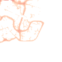 Daytime road noise heatmap for BH15 1UR