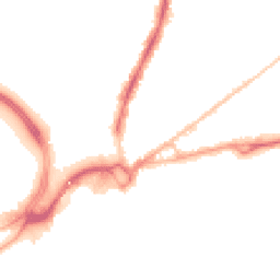 Night-time road noise heatmap for BH15 2DB