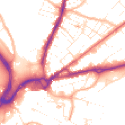 Daytime road noise heatmap for BH15 2DH