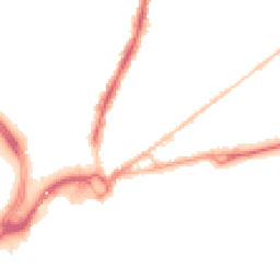 Night-time road noise heatmap for BH15 2DH