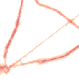 Night-time road noise heatmap for BH15 2LW