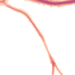 Night-time road noise heatmap for BH15 3BX