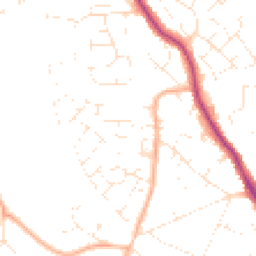 Daytime road noise heatmap for BH15 4FR