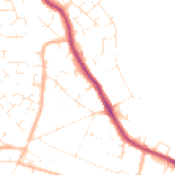 Daytime road noise heatmap for BH15 4HS