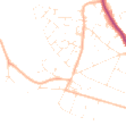 Daytime road noise heatmap for BH15 4QX