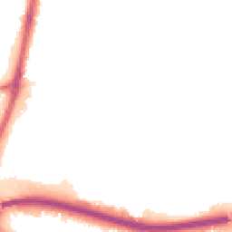 Night-time road noise heatmap for BH17 0JZ