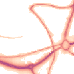 Night-time road noise heatmap for BH17 7AY