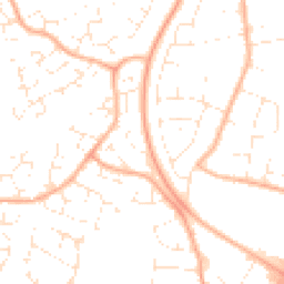 Daytime road noise heatmap for BH17 7BG