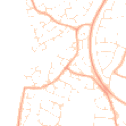 Daytime road noise heatmap for BH17 7YF