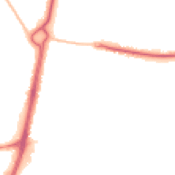 Night-time road noise heatmap for BH17 9WD