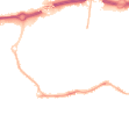 Night-time road noise heatmap for BH2 5DP