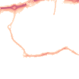 Night-time road noise heatmap for BH2 5DY