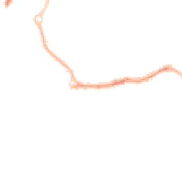 Night-time road noise heatmap for BH2 5EZ