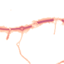 Night-time road noise heatmap for BH2 5SR