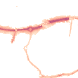 Night-time road noise heatmap for BH2 5SU