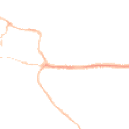 Night-time road noise heatmap for BH21 1AE