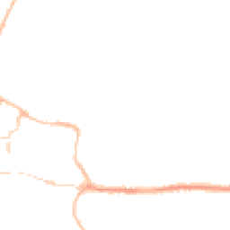 Night-time road noise heatmap for BH21 1AW