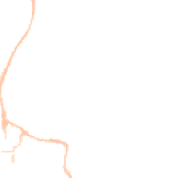 Night-time road noise heatmap for BH21 1AY