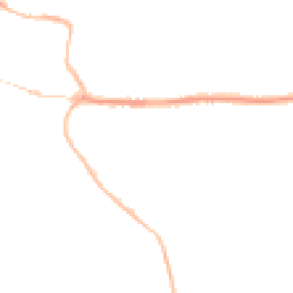 Night-time road noise heatmap for BH21 1BL