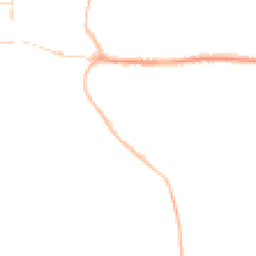 Night-time road noise heatmap for BH21 1BQ