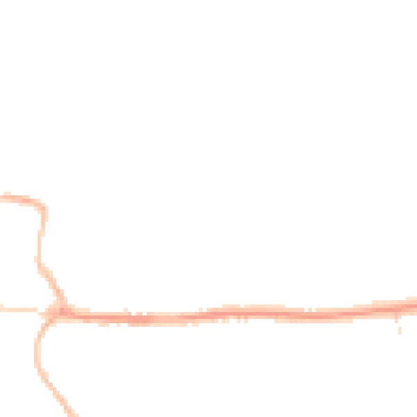 Night-time road noise heatmap for BH21 1DE
