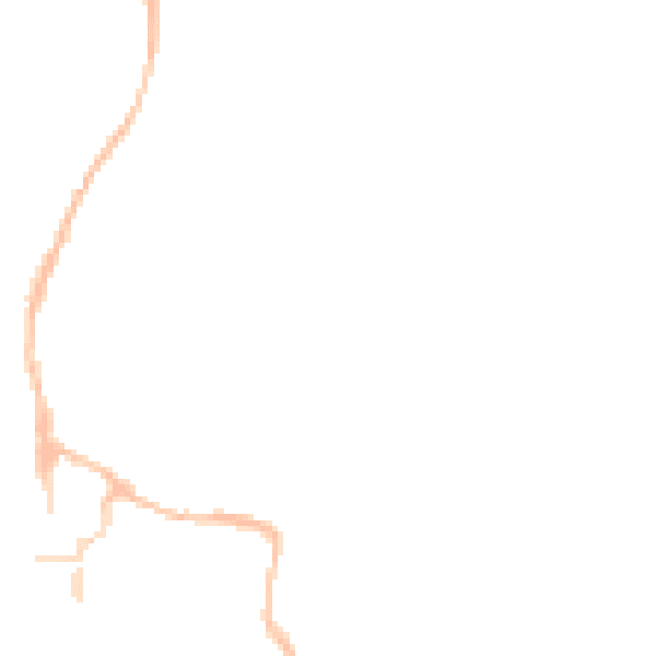Night-time road noise heatmap for BH21 1DJ
