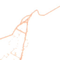 Daytime road noise heatmap for BH21 4BE