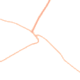 Daytime road noise heatmap for BH21 4BX