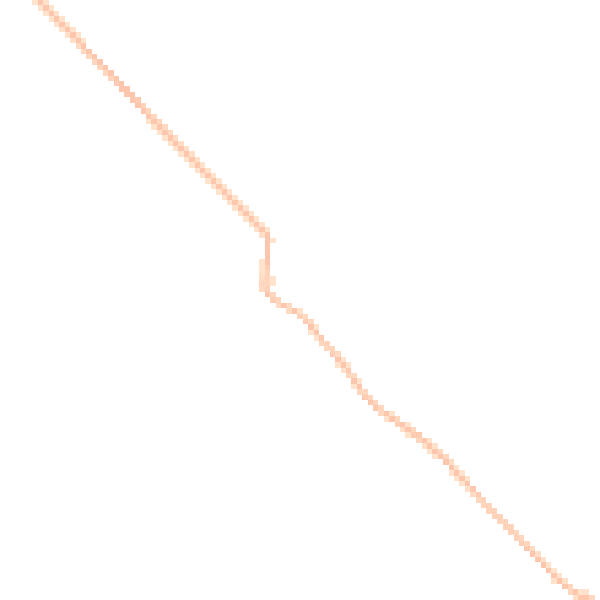 Daytime road noise heatmap for BH21 5LT