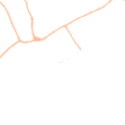 Daytime road noise heatmap for BH21 5NB