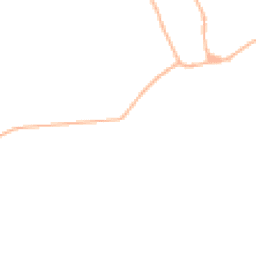 Daytime road noise heatmap for BH21 5NE