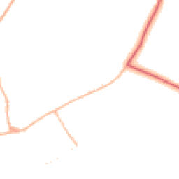 Daytime road noise heatmap for BH21 5NR