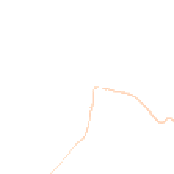 Night-time road noise heatmap for BH21 5PP