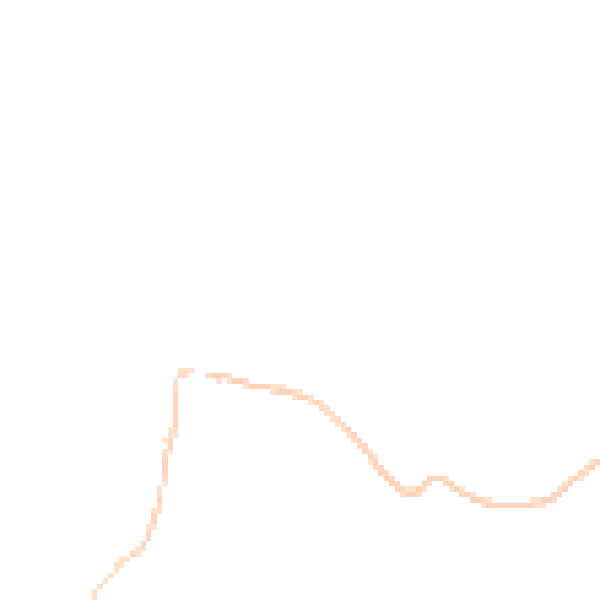 Night-time road noise heatmap for BH21 5QE