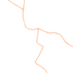Daytime road noise heatmap for BH21 5RF