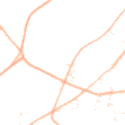 Daytime road noise heatmap for BH21 7AL