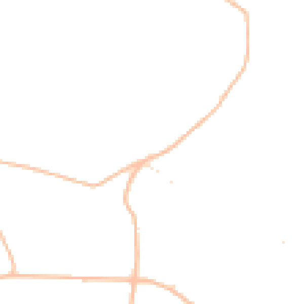 Daytime road noise heatmap for BH21 7ER